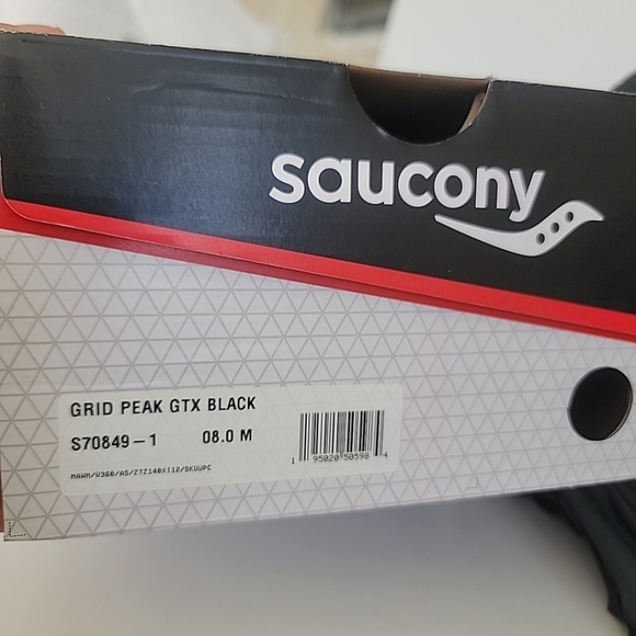 Saucony Grid Peak GORE-TEX Black S70849-1 Size 8 main image 6